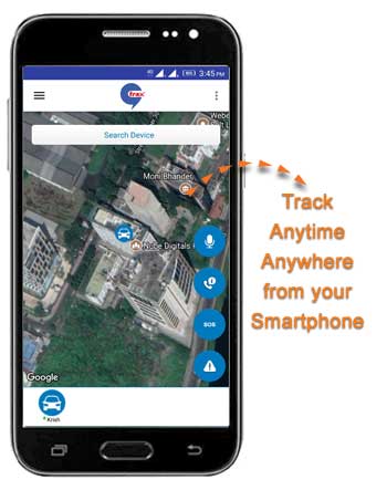 Live Device Tracking on Smartphones