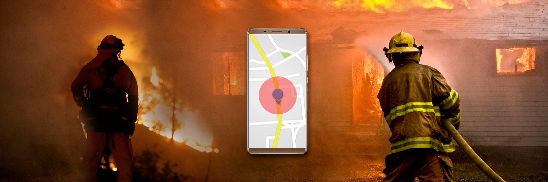 GPS Tracking for Fire Fighters